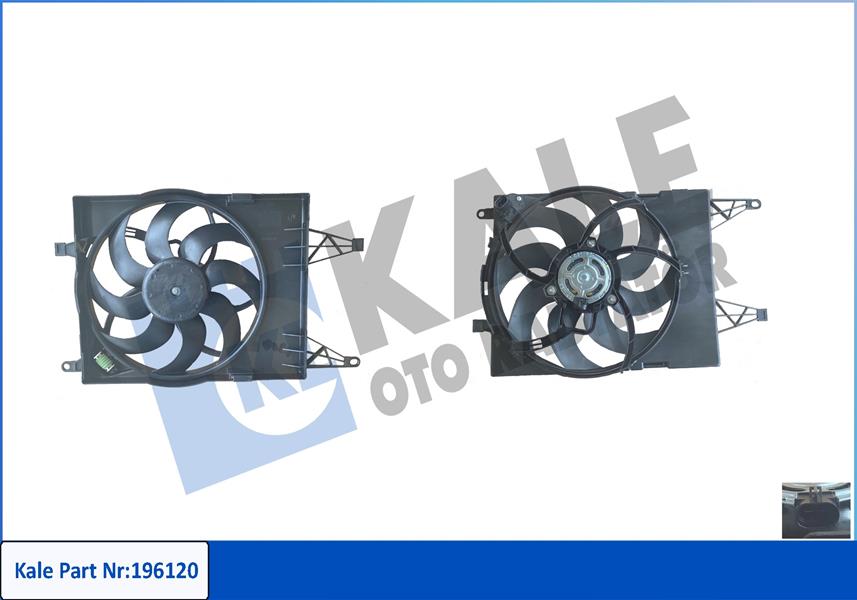 FAN GRUBU DAVLUMBAZLI FIAT LINEA 1.4 MPI AC ELEKTRO FAN GRUBU