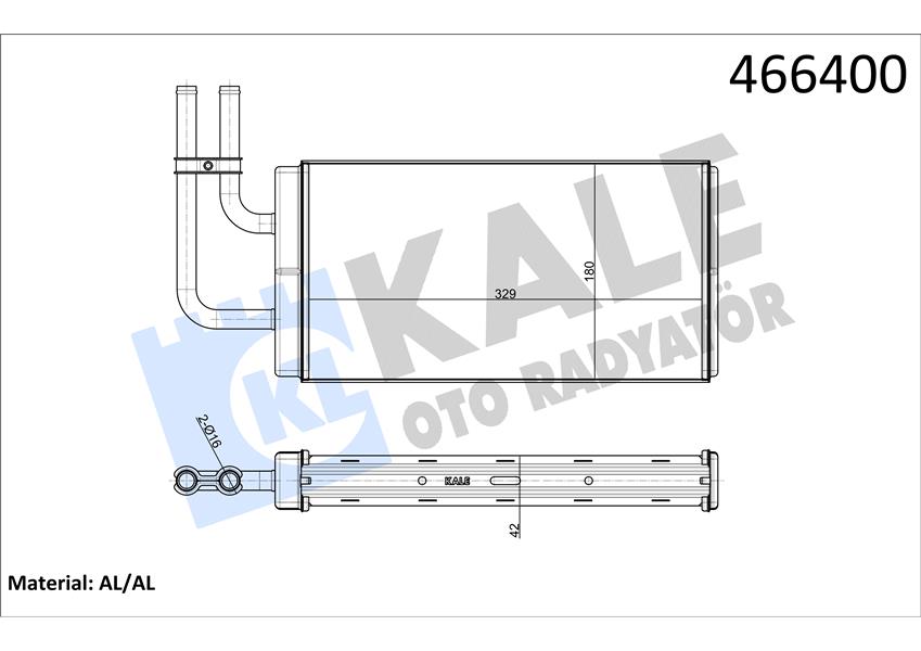 KALORİFER AL-BRZ JEST ARKA KALORİFER