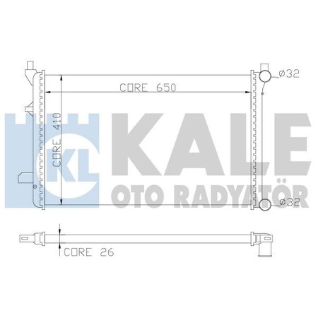 RADYATÖR 200-200D-230.4 Y. SAÇLI W115 3 SIRA PA