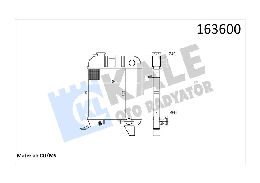 RADYATÖR 2 SIRA PA 404 İNJ