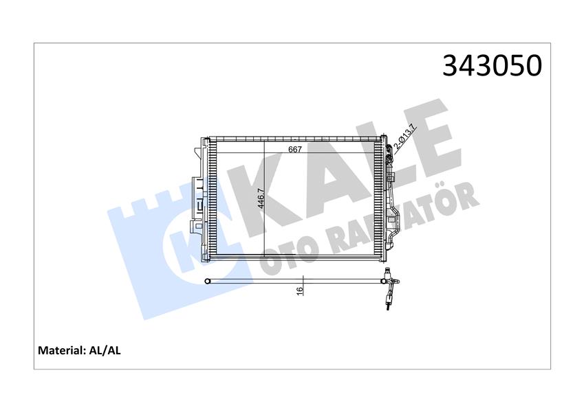 KLIMA RADYATORU MERCEDES S-CLASS W221 05 13