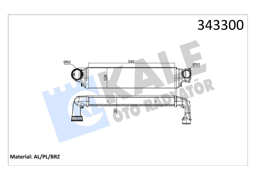 TURBO RADYATORU BMW E46 M47 M57