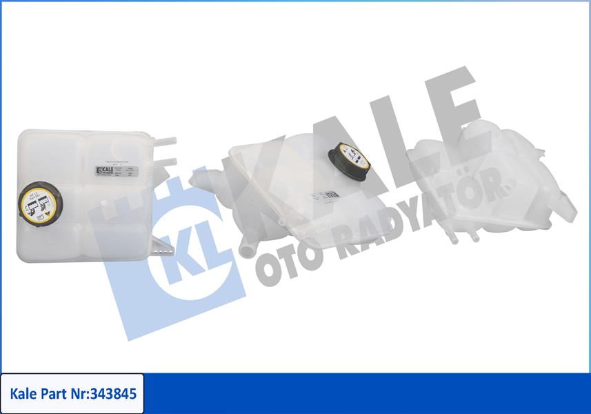 GENLEŞME KAVANOZU RADYATÖR EK SU DEPO KAPAKLI -FOCUS II 04 11 C-MAX 04 11 1.6 ZETEC BENZINLI KAPAKLI