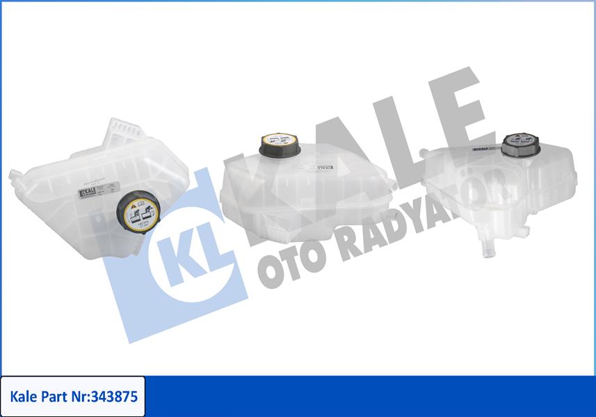 RADYATOR YEDEK SU DEPOSU FIESTA VI 1.4TDCI 1.6TDCI 90PS 1.6 16V 08 KAPAKLI