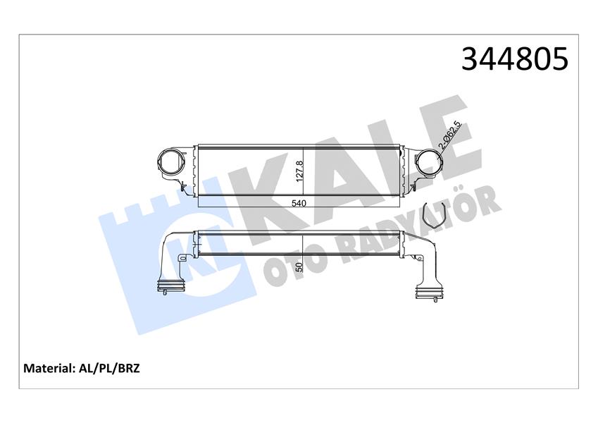 TURBO RADYATORU BMW E46 E83 M47 M57