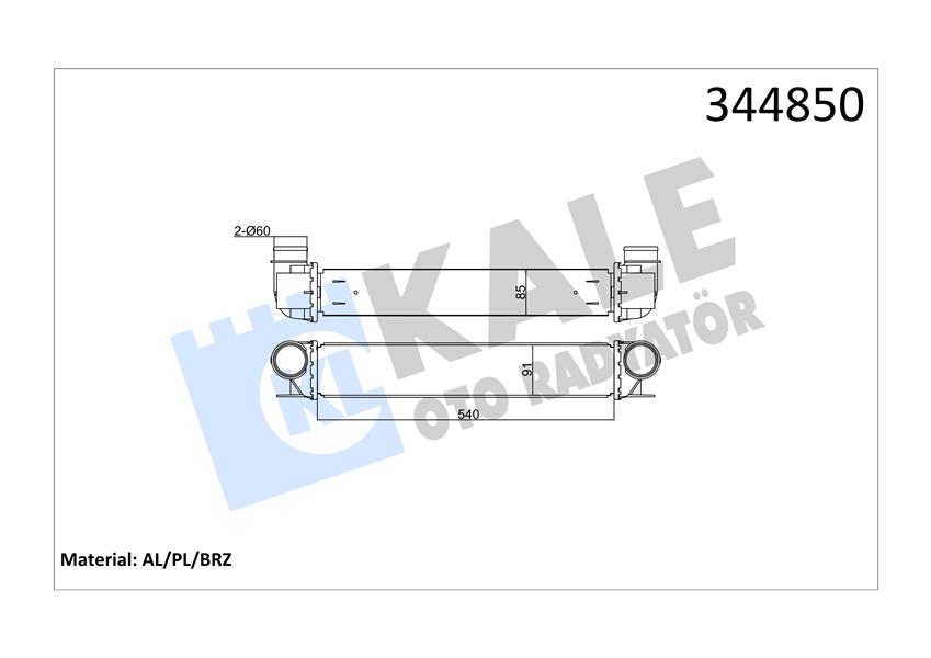 TURBO RATURBO RADYATORU BMW E39 M47 M57