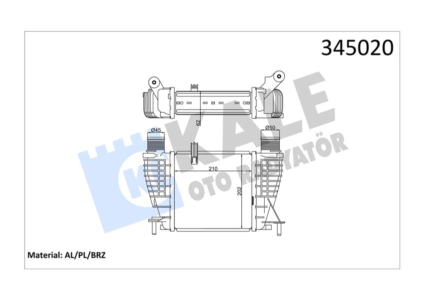 İNTERCOOLER AL/PL/BRZ NOTE-NV200-NV200 EVALIA
