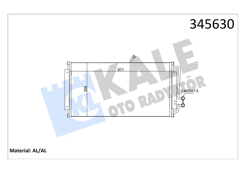 KONDENSER AL/AL BLAZER S10