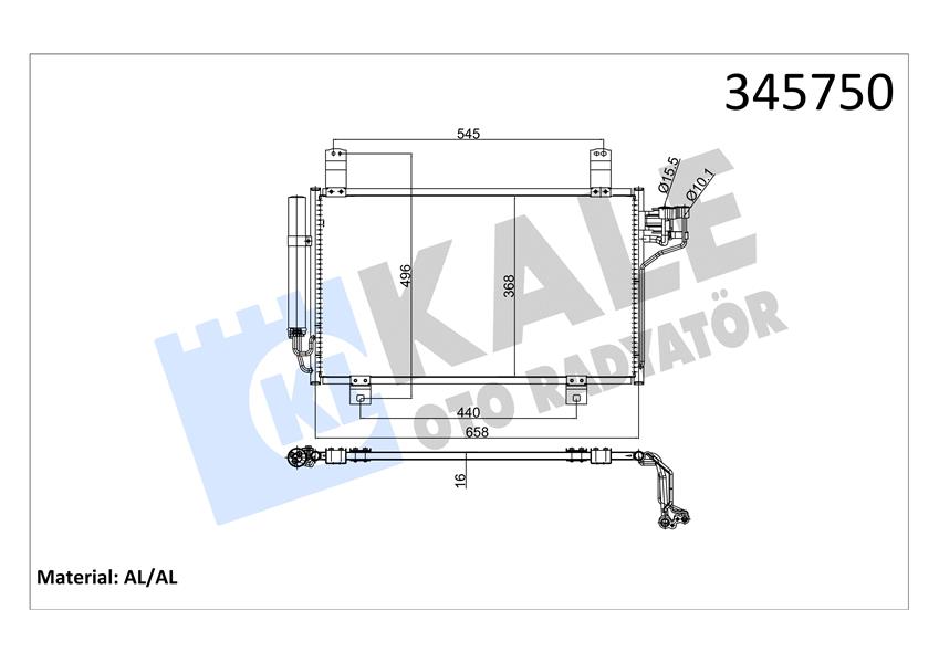 KONDENSER AL/AL CX-5