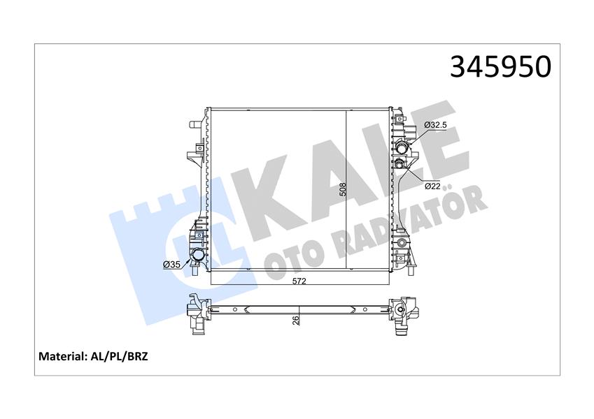 MOTOR SU RADYATORU 306DT 224DT 204PT JAGUAR XF I X250 XF SPORTBRAKE X250 XJ X351