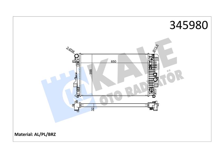 MOTOR SU RADYATORU MERCEDES VITO W639 03