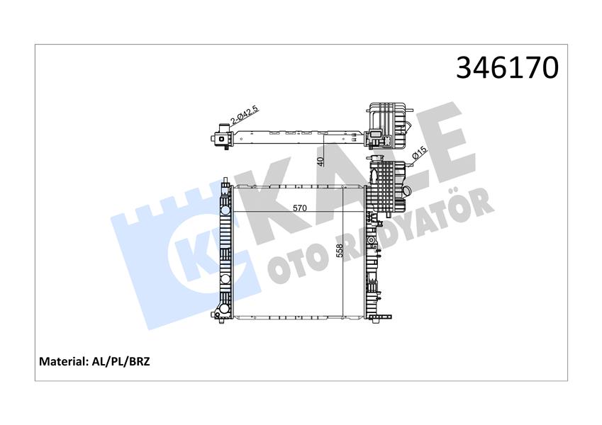 MOTOR SU RADYATORU MERCEDES VITO W638 96 03 KLIMASIZ