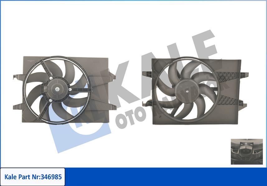 FAN MOTORU DAVLUMBAZLI FIESTA V 01 06 FUSION 01 12 1.6 16V MAZDA II MAZDA III