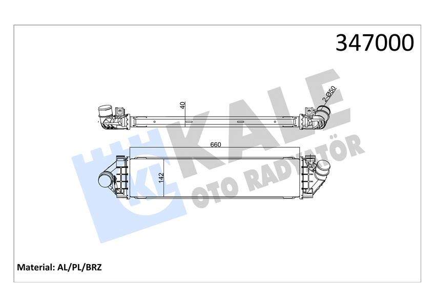 TURBO INTERCOOLER RADYATORU MONDEO IV 07 14 S MAX GALAXY 06 15 1.8TDCI 2.0TDCI KUGA 2.0TDCI 10 12 VOLVO S80 II S60 V70 III 1.6DRVIE 2.0TDI 10