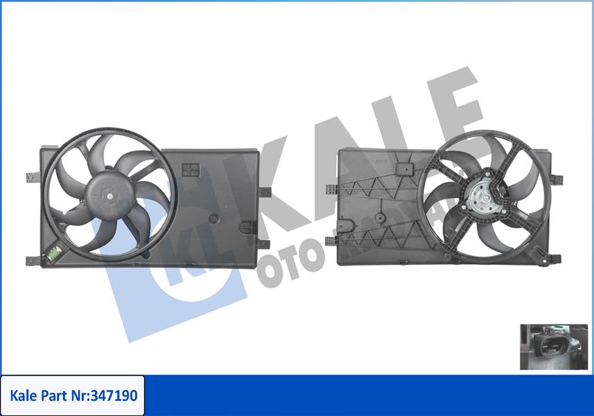 FAN MOTORU KLİMALI PEUGEOT BIPPER 08 CITROEN NEMO 08 FIAT FIORINO 08 1.3-1.4 HDI
