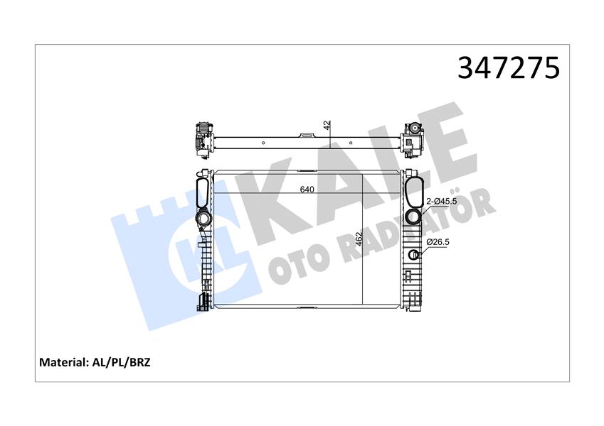 MOTOR SU RADYATORU MERCEDES C219 W211 S211