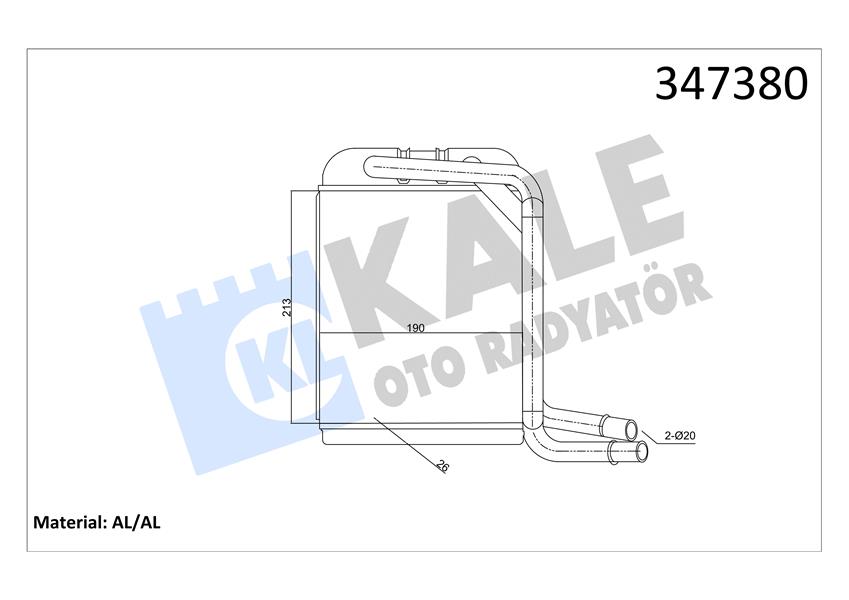 KALORİFER RADYATÖRÜ TRANPORTER T5-T6 03