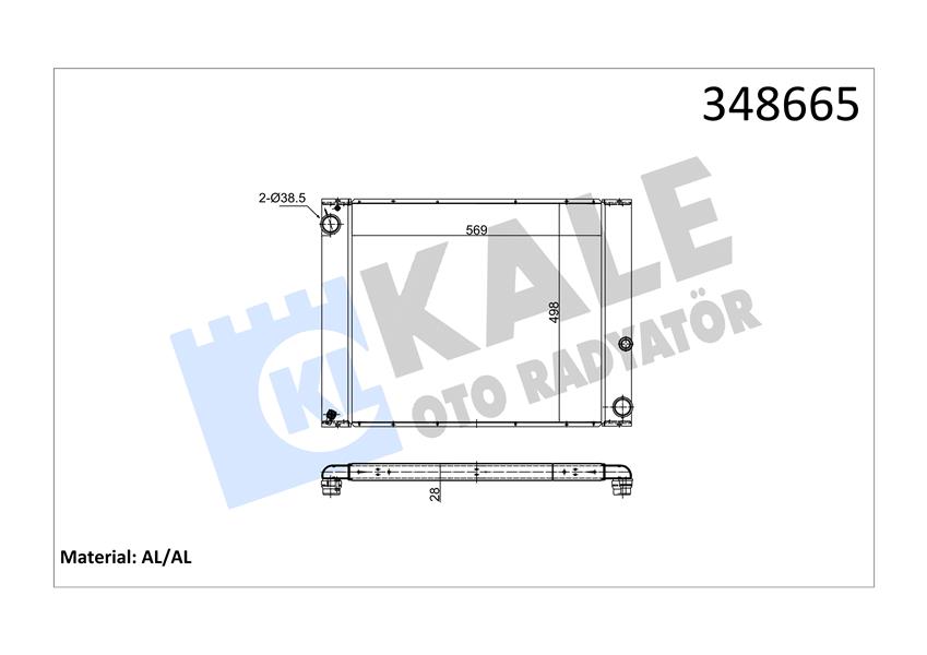 MOTOR SU RADYATORU 306D1 M57 D30 RANGE ROVER 3 L322 02 12