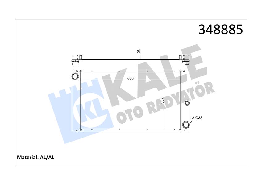 MOTOR SU RADYATORU BMW E60 E63 E64