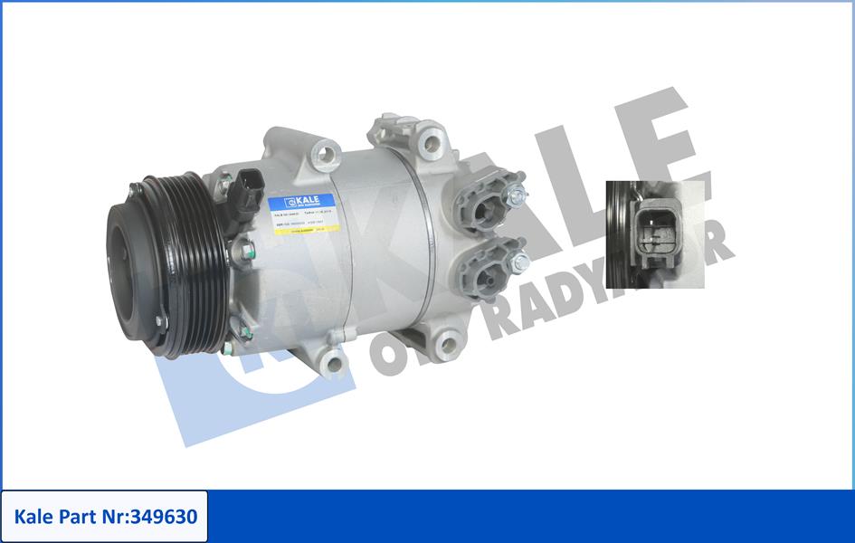 KLIMA KOMPRESOR FORD B MAX 1.4 FIESTA 1.5 1.6TDCI 08 FOCUS III 12 6PK V KAYIS KASNAGI 108MM