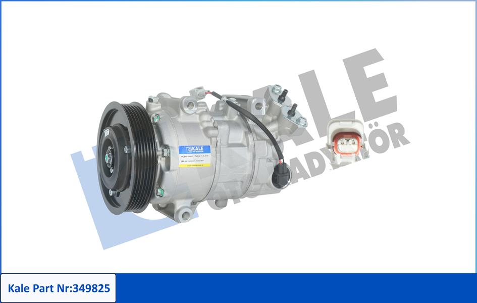 KLİMA KOMPRESÖRÜ MEGANE III 09 FLUENCE 09 SCENIC III 09 1.5DCİ 1.6 16V 12V 6 KANAL 125MM