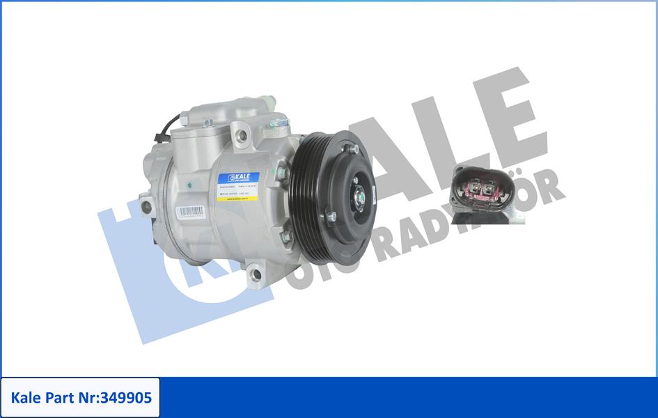 KLİMA KOMPRESÖRÜ A2 1.4-1.2TDI-1.4TDI 00-05 CORDOBA 1.2 12V-1.4 16V-1.6-1.6 16V 02-09 110MM