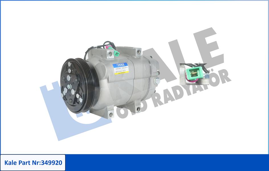 KLİMA KOMPRESÖRÜ A4 1.8-1.8T-1.9TDI 94-01 A6 1.8-1.8T-1.9TDI 96-05 PASSAT1.6-1.8-1.9 TDI 96-00