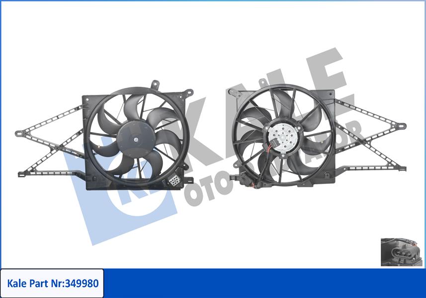 RADYATÖR FAN DAVLUMBAZI ASTRA G 98 ZAFIRA A 1.2/1.4 16V 1.6I 98 XK