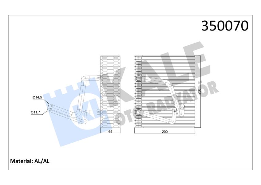 EVAPORATOR MEGANE I-SCENIC I