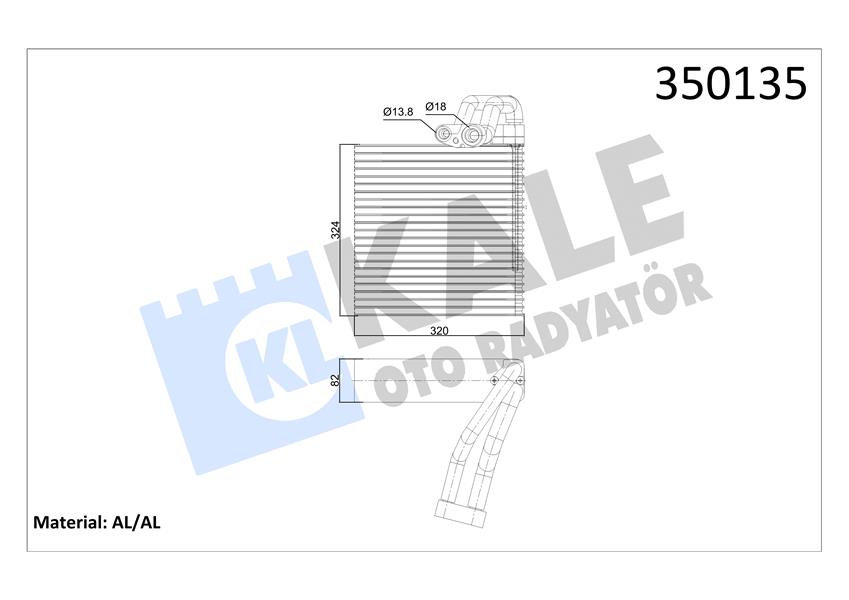 EVAPORATOR FOCUS 7 C-MAX