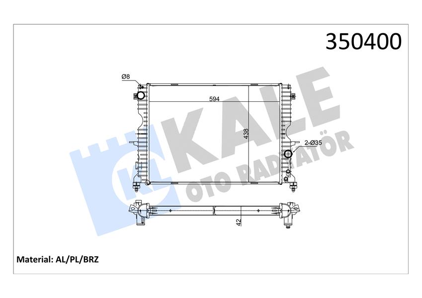 MOTOR SU RADYATORU 10P 15P 16P DISCOVERY 2 L318 2.5 TD5 98 04