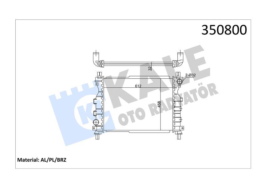 MOTOR SU RADYATORU 18 K4F 204D3 M47D20 FREELANDER I L314 00 06