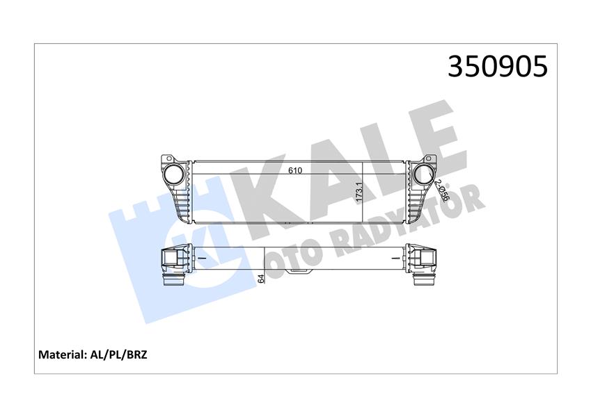 TURBOSARJ RADYATORU MERCEDES VITO W639 03