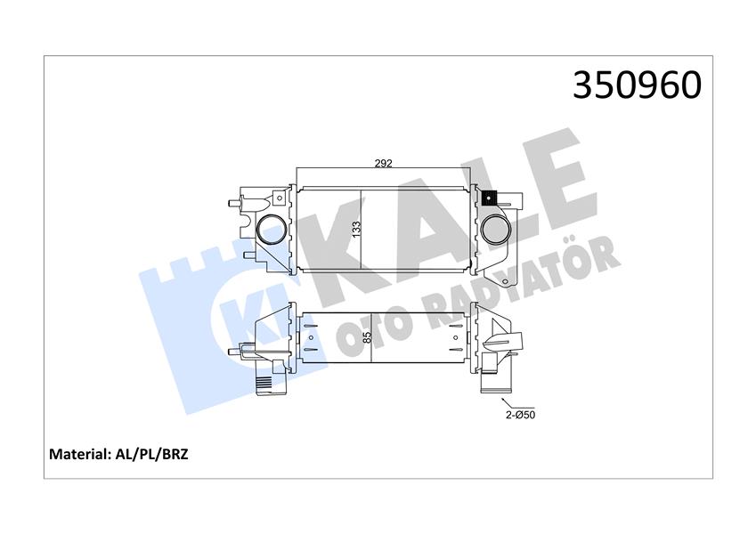TURBO RADYATORU 20 T2N FREELANDER I L314 98 06 MEKANIK SANZ.
