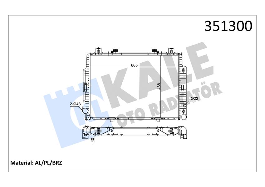 MOTOR SU RADYATORU MERCEDES S-CLASS W140 91 98