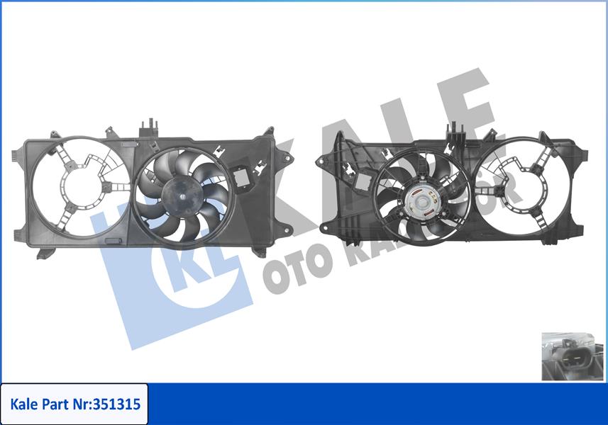 FAN MOTOR DAVLUMBAZ FIAT DOBLO 1.9 JTD MPV 119-223