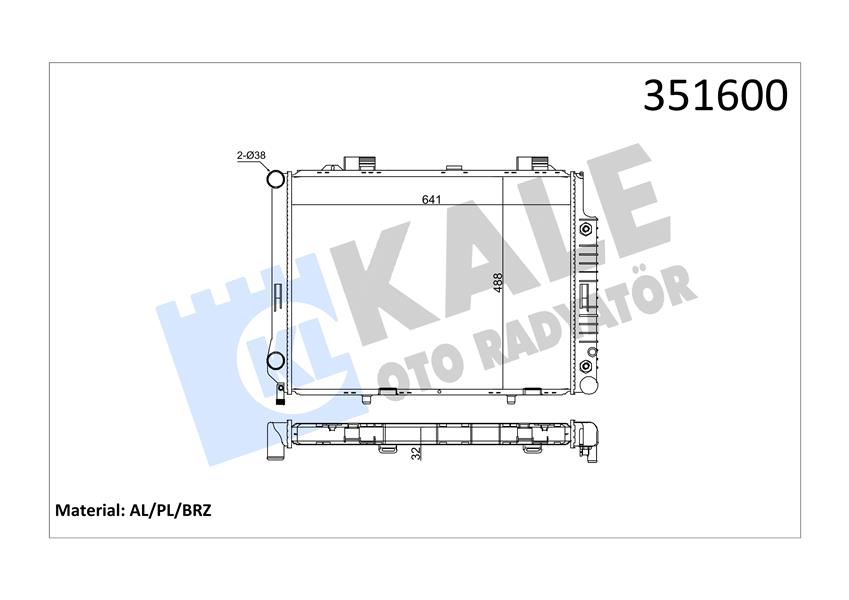 MOTOR SU RADYATORU MERCEDES E-CLASS W210 S210