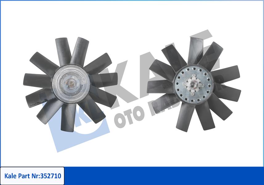 FAN TERMIK KOMPLE FORD RANGER 2.2 TDCI 11 TRANSIT V348 3.2 200PS