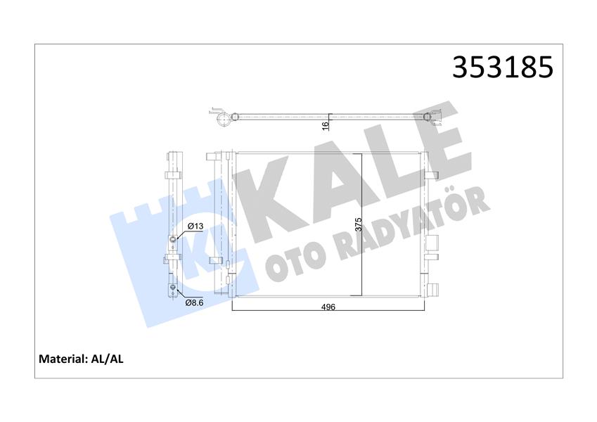 KONDENSER HYUNDAI İ20