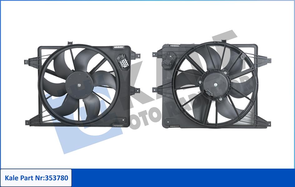 FAN MOTORU KOMPLE DAVLUMBAZLI DACIA LOGAN-SANDERO 1.4-1.6