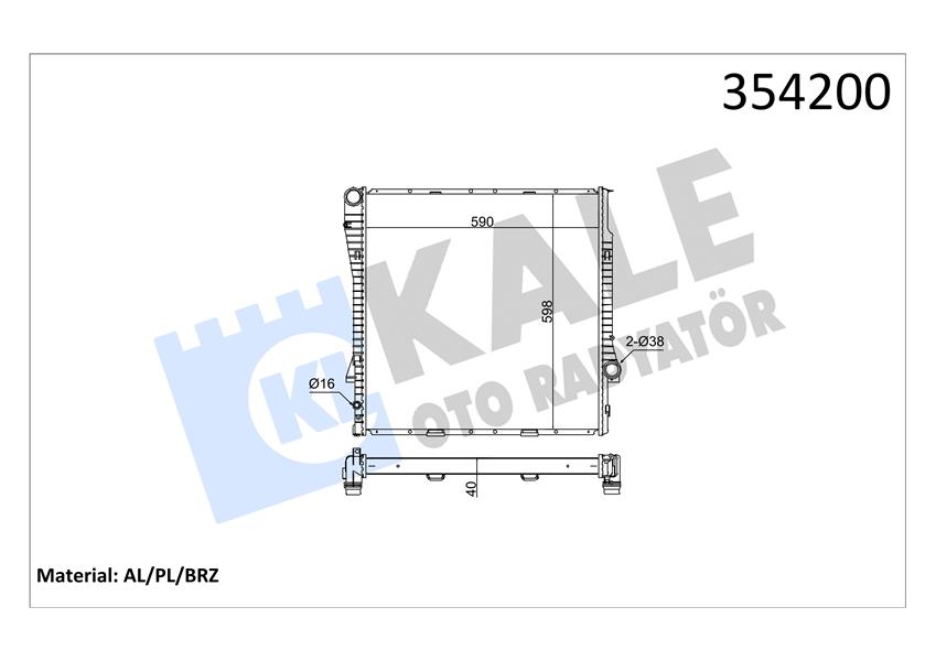 MOTOR SU RADYATORU BMW M62 N62 M57N E53 03 06