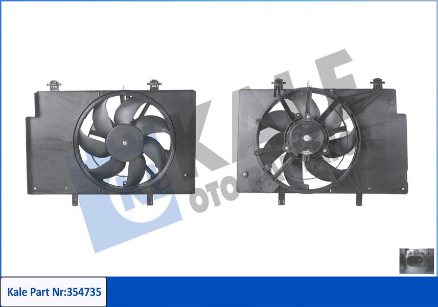 FAN MOTORU AC FIESTA VI 1.4-1.6 BENZINLI 1.4TDCI 1.5TDCI 1.6TDCI 08 B MAX 1.5TDCI 1.6TDCI 12