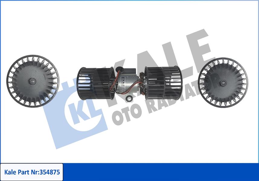 KALORİFER MOTORU SKODA FELICIA 1.3 95 98 - VOLKSWAGEN CADDY II 1.6 96 00 12V 120W 2000 RPM