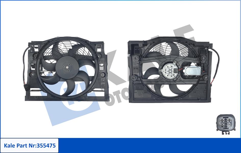 KOMPLE FAN MOTORU DAVLUMBAZ BMW E46
