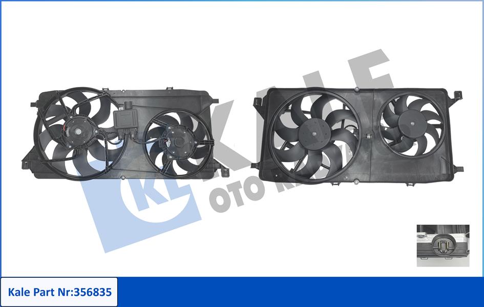 FAN MOTORU KOMPLE TRANSIT V347 06 14 2.2 140 PS KLIMALI