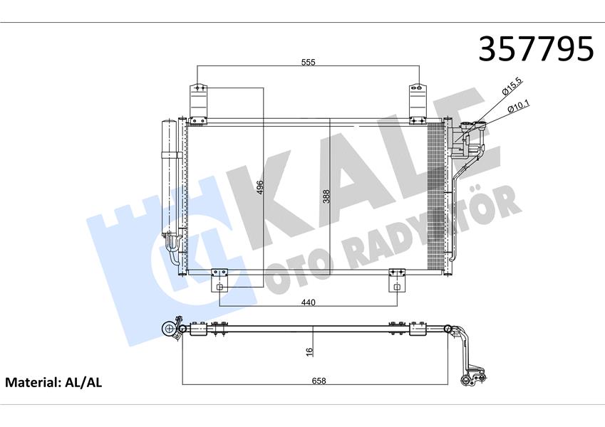 KONDENSER MAZDA CX-5 2.0 11-