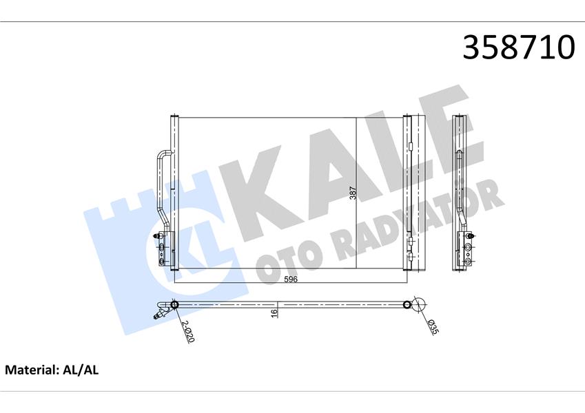 KONDENSER OPEL INSIGNIA B 1.5-1.6 TURBO-2.0-2.0 CDTI-1.4 TURBO 17-- OPEL INSIGNIA B GRAND 1.5 CDTI-1