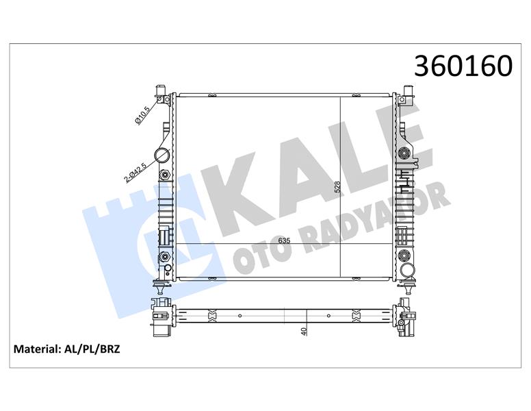 MOTOR SU RADYATORU MERCEDES W164 X164 W251