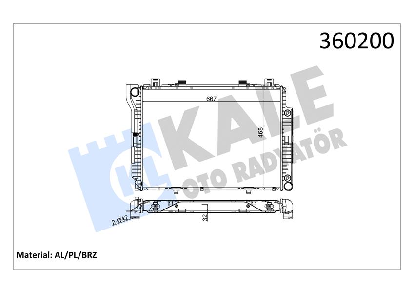 MOTOR SU RADYATORU MERCEDES S-CLASS W140 93 98