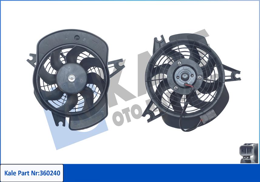 FAN GRUBU HYUNDAI H-1 -STAREX 2.5CRDİ 2.5 TD 4WD 01-07-H-1 VAN 2.4 2.5 CRDİ 2.5 TD 00-07 - 12V